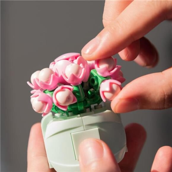 12 Flowers Succulents Building Set for Adults,Succulents Botanical Collection - Picture 3 of 7